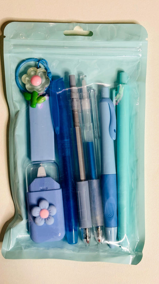 8 Pcs Asthethic Stationery Gift Set Pastel colors