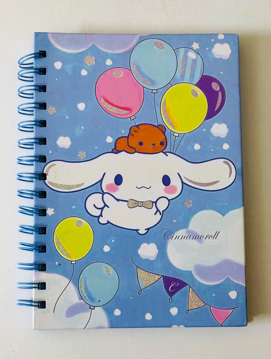 A5 Spiral Hard Cover Sanrio Themed Diary (1 Diary)