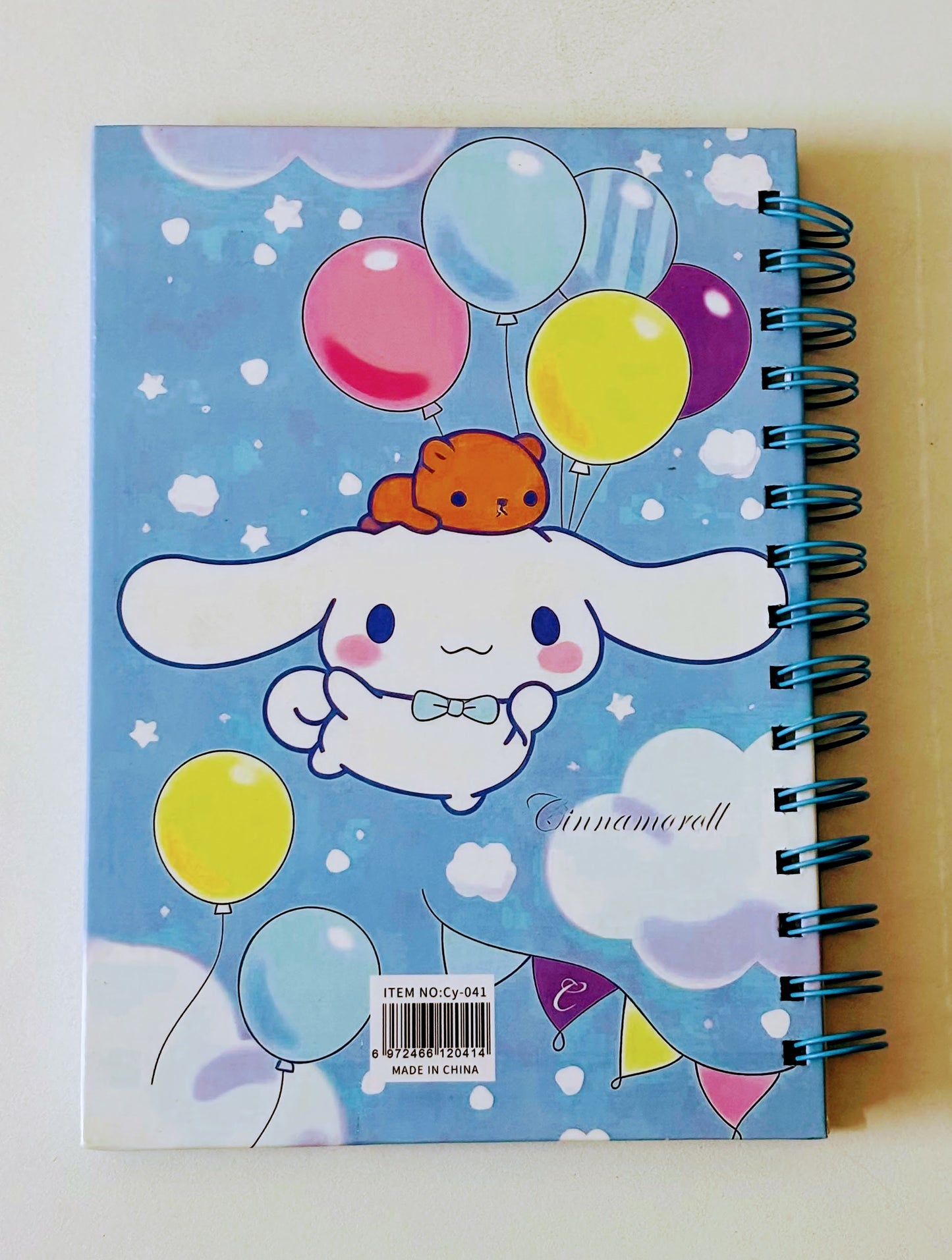 A5 Spiral Hard Cover Sanrio Themed Diary (1 Diary)