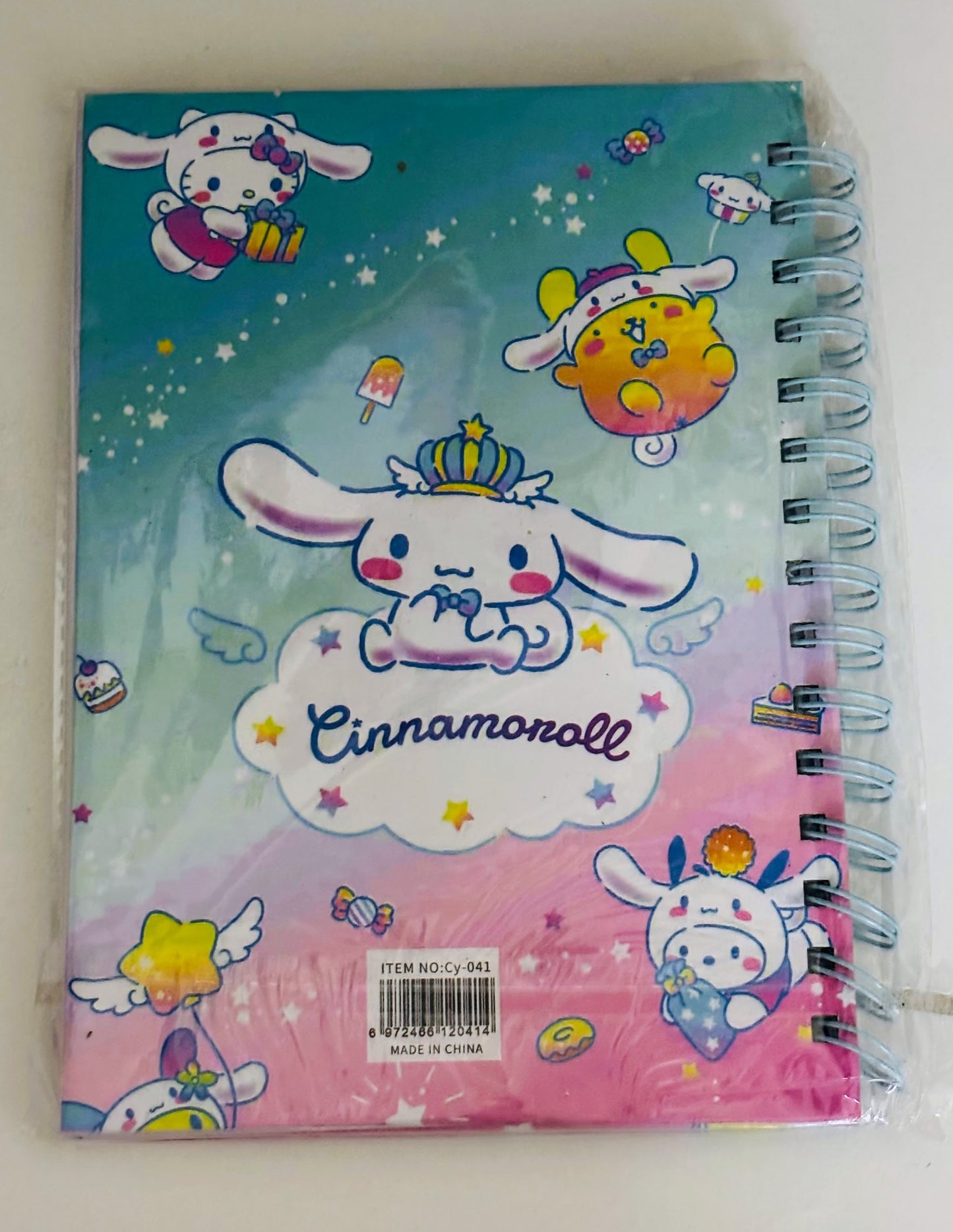 A5 Spiral Hard Cover Sanrio Themed Diary (1 Diary)
