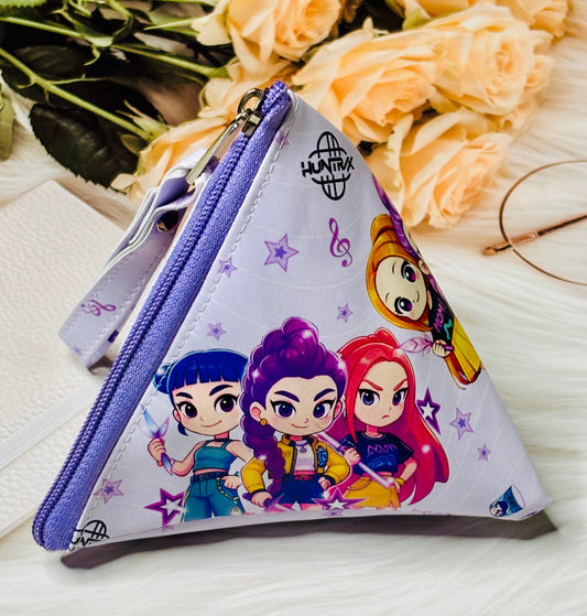 K-Pop Goodybag Triangle Pouches (Demon Hunter) (1 Pouch)