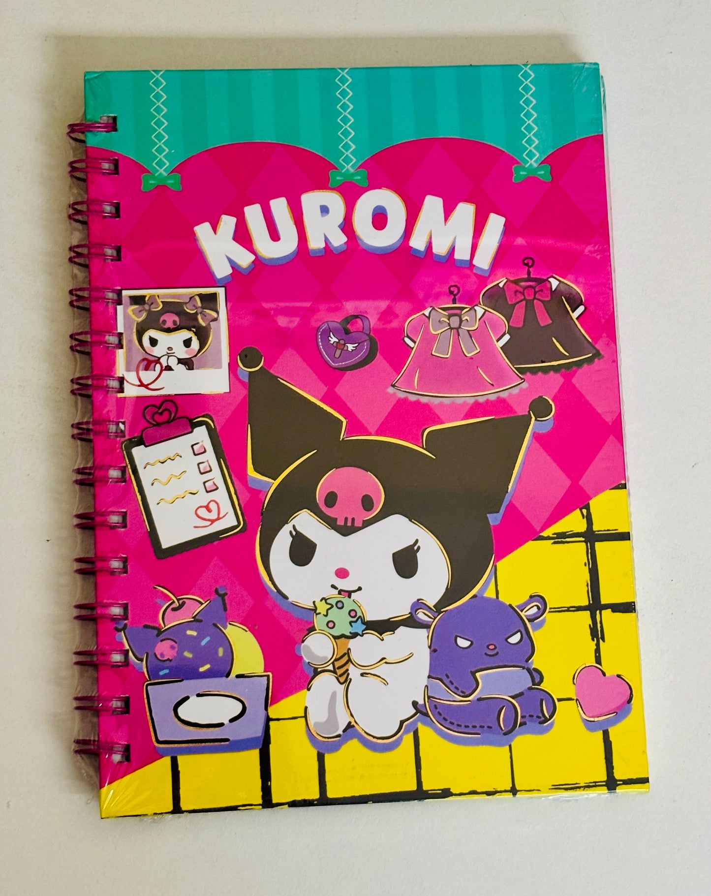 A5 Spiral Hard Cover Sanrio Themed Diary (1 Diary)
