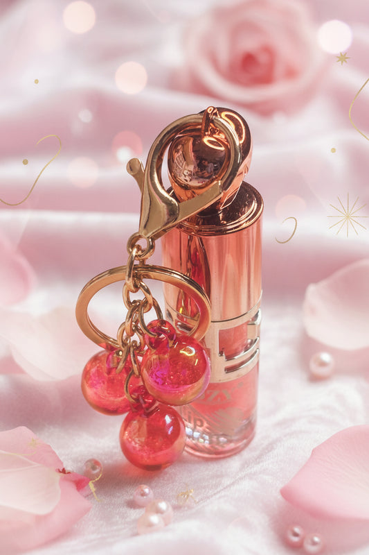 Rosy Grapes Lip Gloss with Key chain