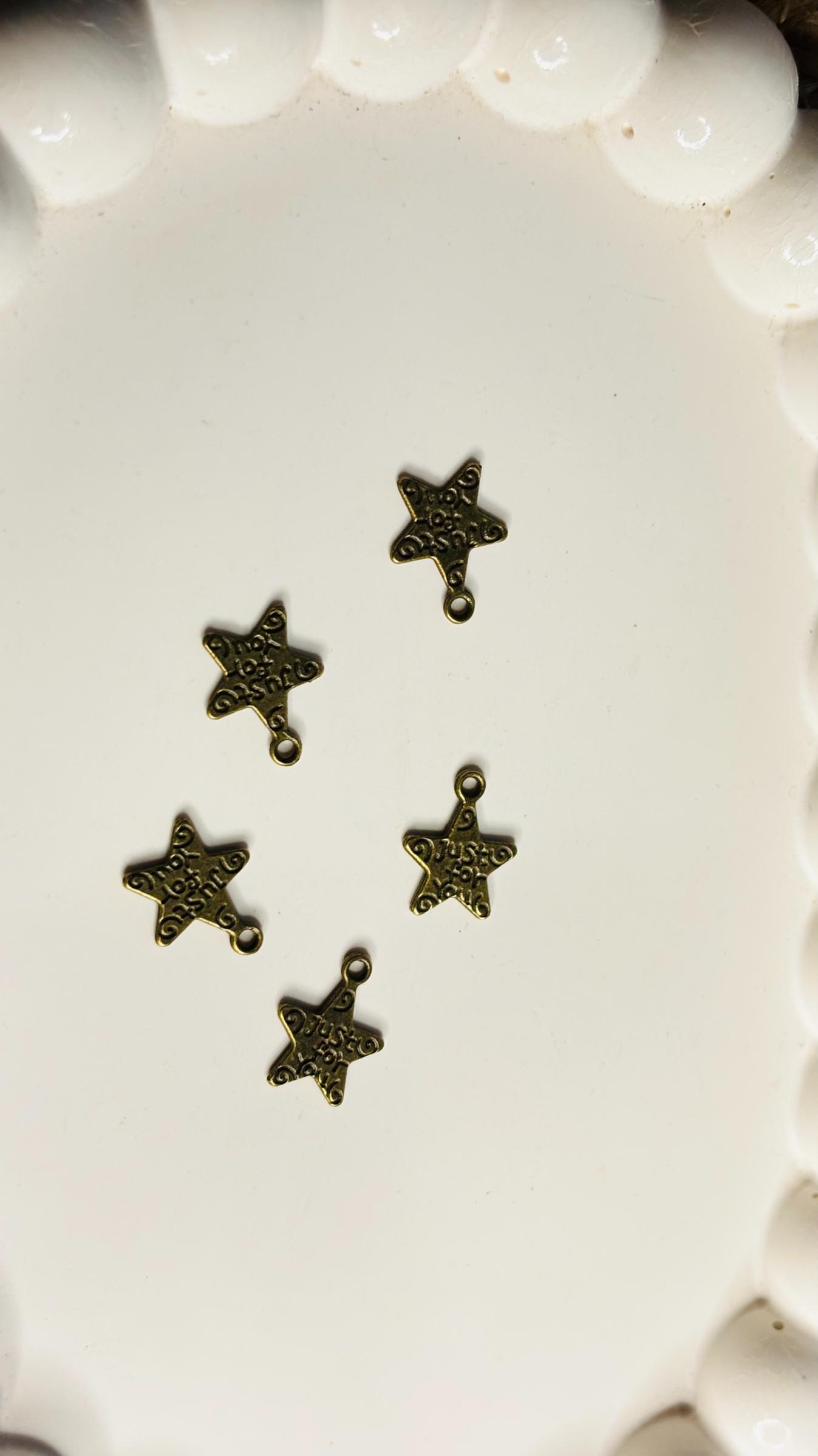 Handmade Enamal Paint Pendant Charms Design 2 (Random Set of 5)