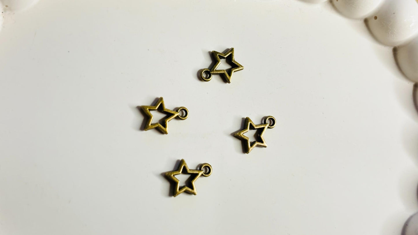 Handmade Enamal Paint Pendant Charms Design 2 (Random Set of 5)