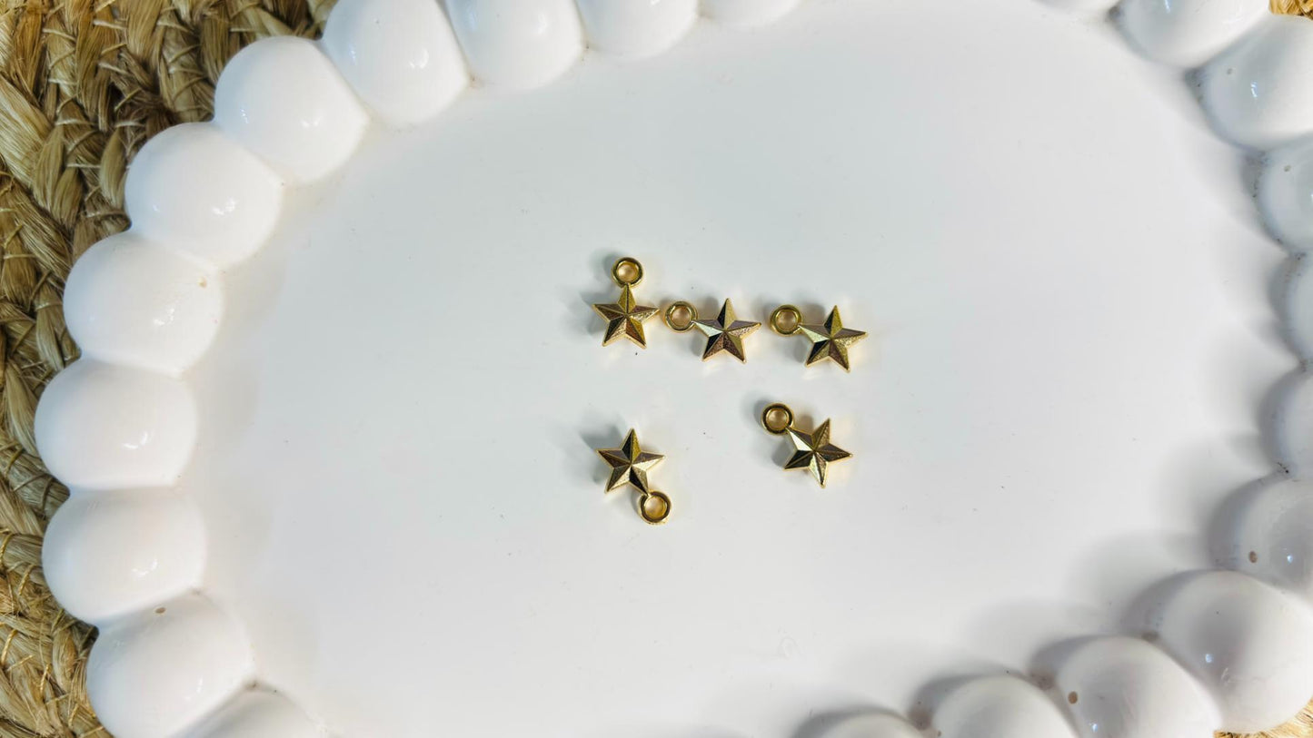 Handmade Enamal Paint Pendant Charms Design 3 (Random Set of 5)