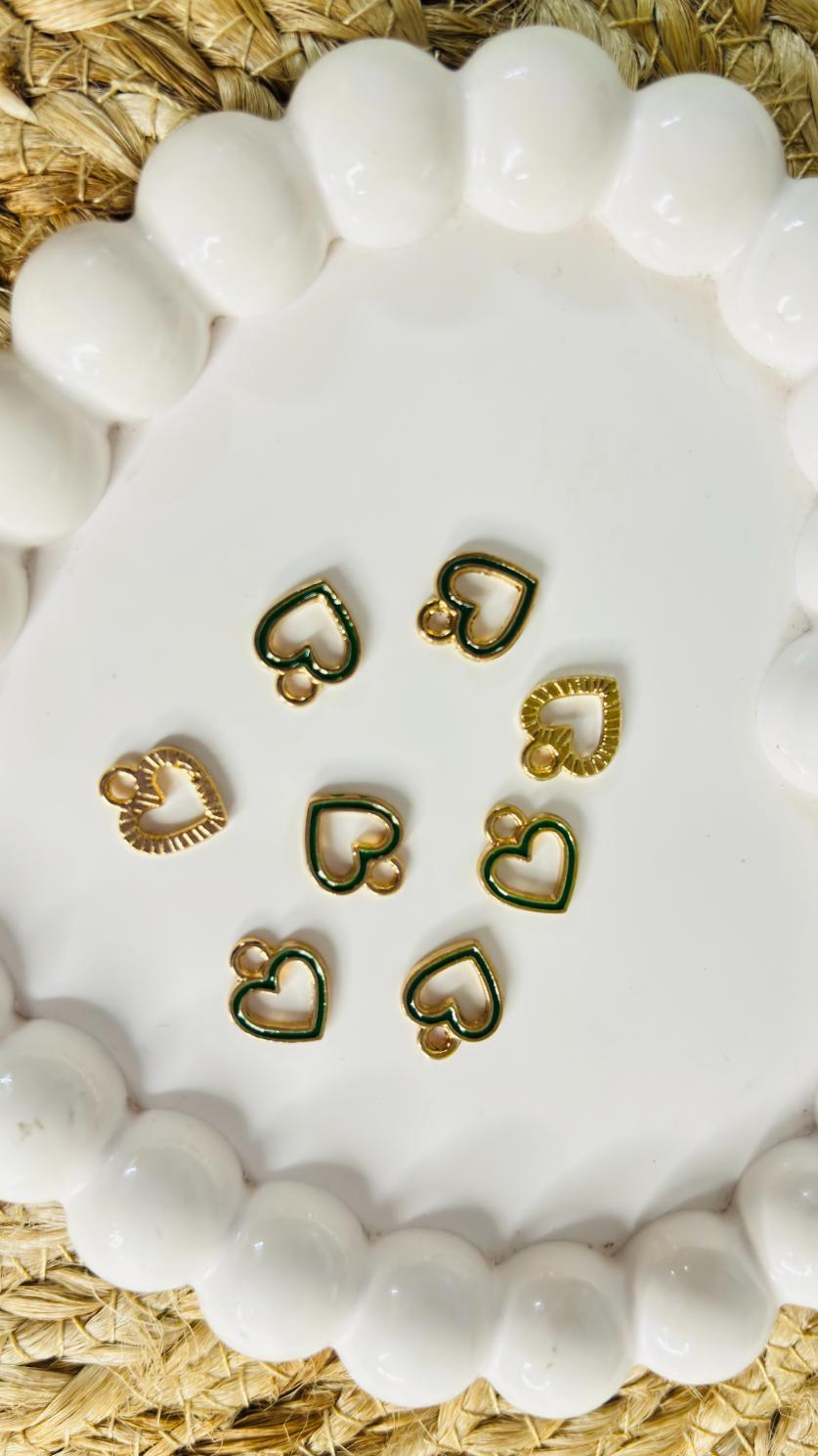 Handmade Enamal Paint Pendant Charms Design 4 (Random Set of 5)