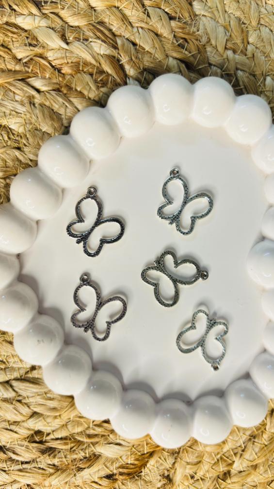 Handmade Enamal Paint Pendant Charms Design 4 (Random Set of 5)