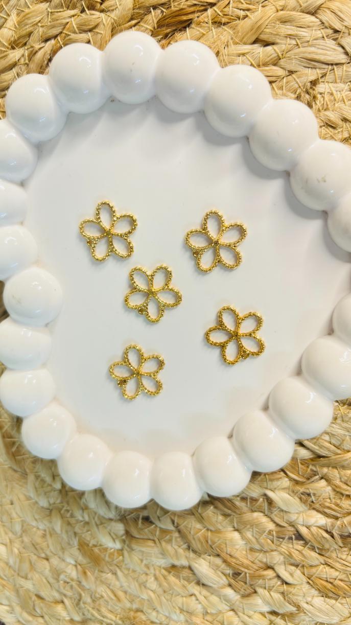 Handmade Enamal Paint Pendant Charms Design 4 (Random Set of 5)