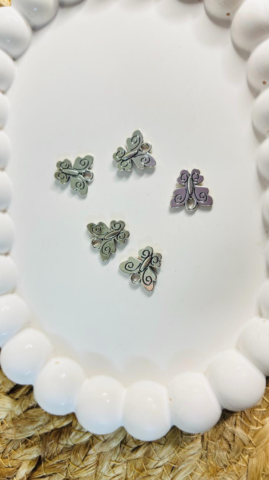 Handmade Enamal Paint Pendant Charms Design 4 (Random Set of 5)