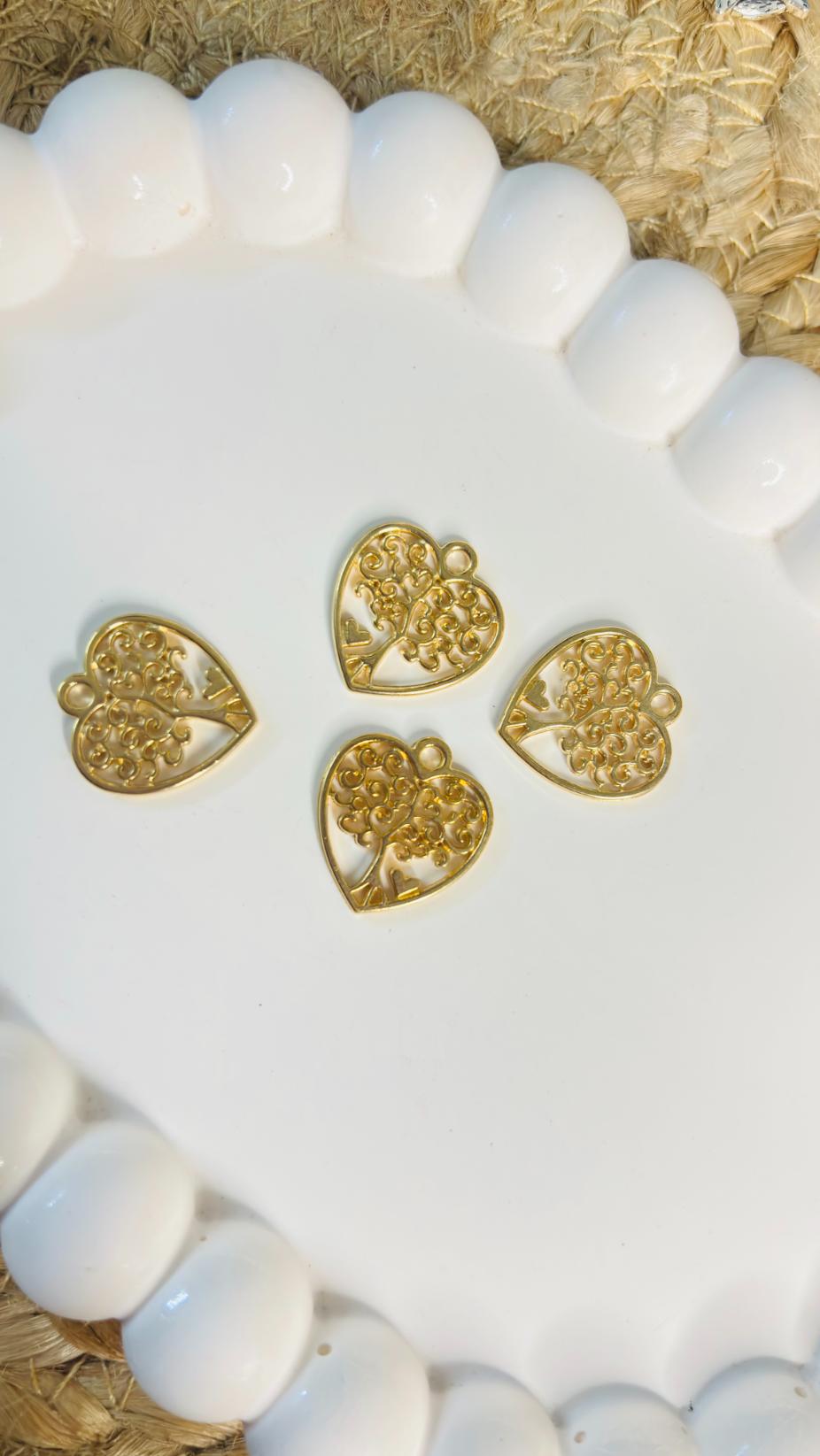 Handmade Enamal Paint Pendant Charms Design 5 (Random Set of 5)