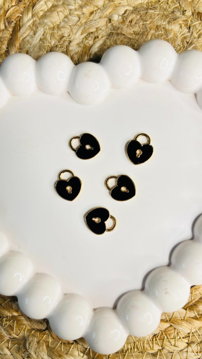 Handmade Enamal Paint Pendant Charms Design 5 (Random Set of 5)