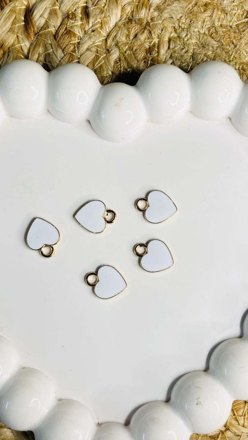 Handmade Enamal Paint Pendant Charms Design 5 (Random Set of 5)