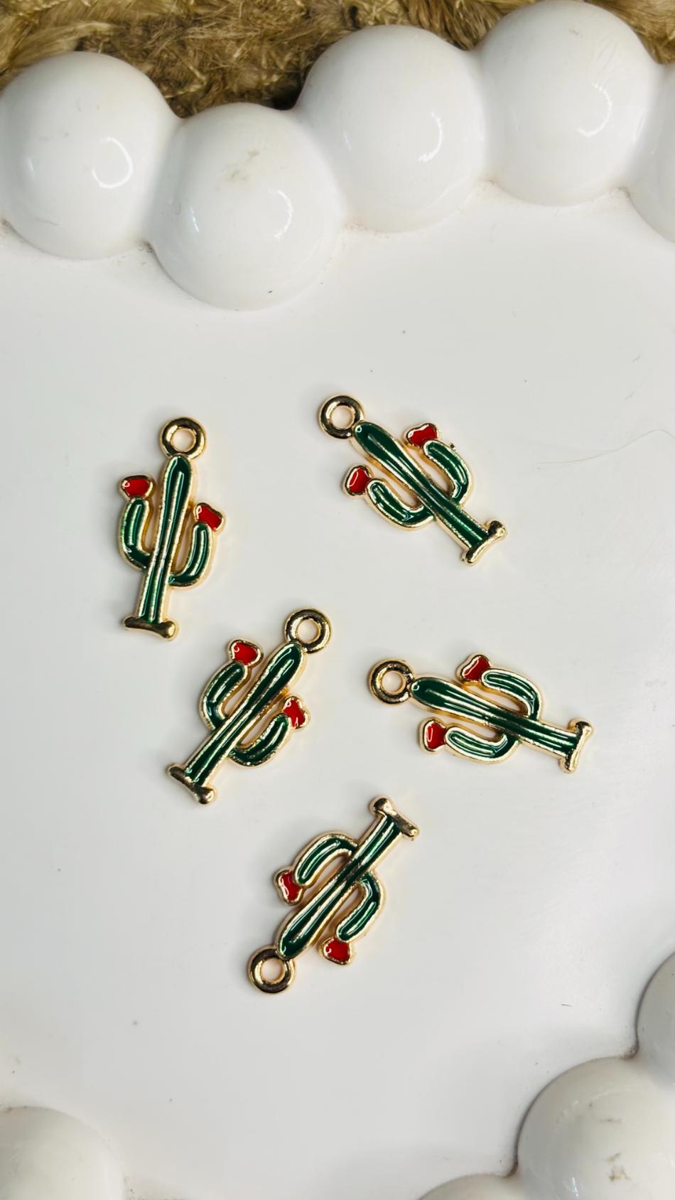 Handmade Enamal Paint Pendant Charms Design 1 (Random Set of 5)