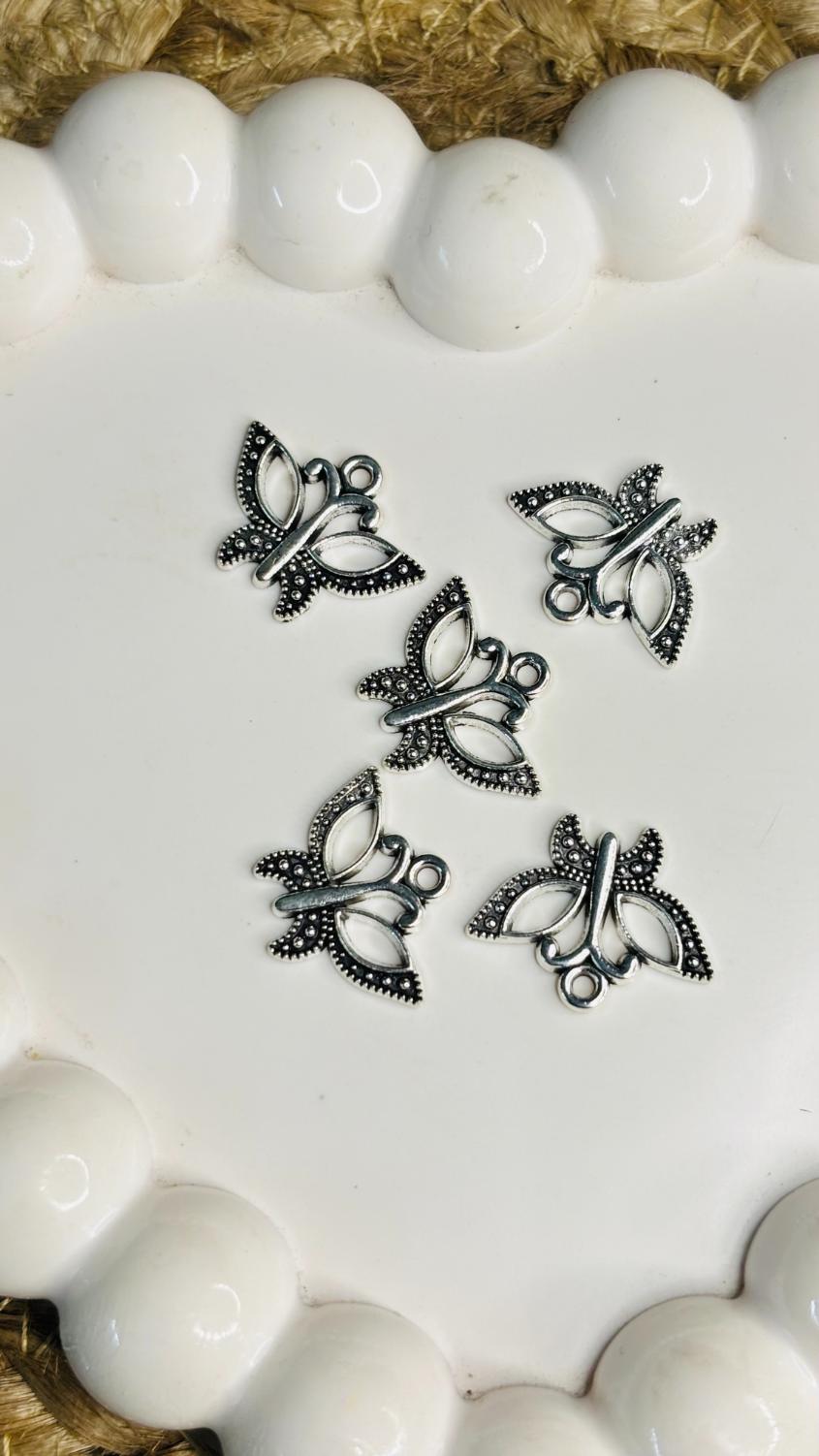 Handmade Enamal Paint Pendant Charms Design 1 (Random Set of 5)