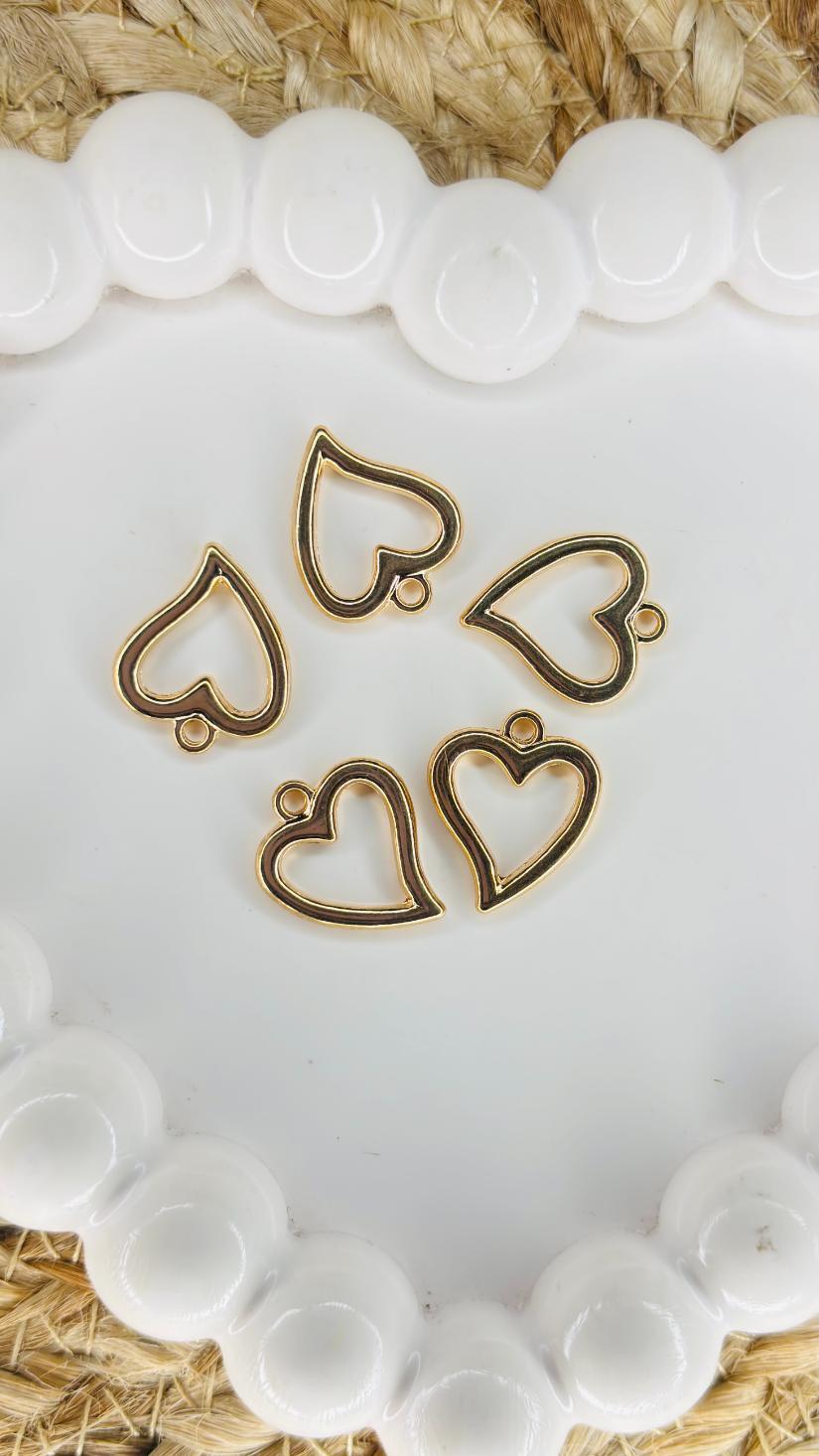 Handmade Enamal Paint Pendant Charms Design 1 (Random Set of 5)