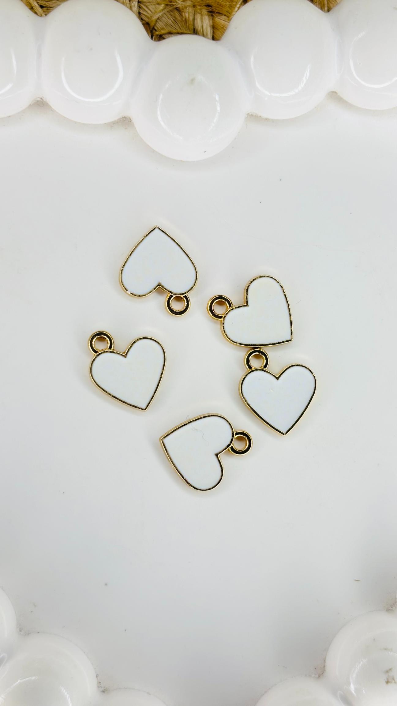 Handmade Enamal Paint Pendant Charms Design 1 (Random Set of 5)