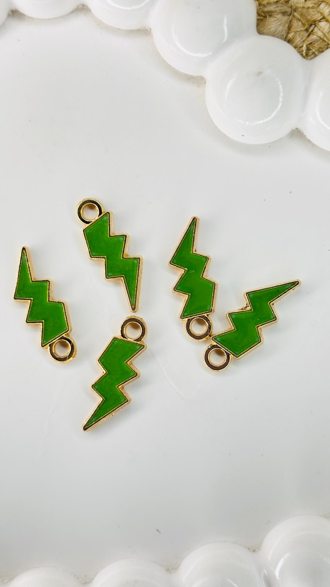 Handmade Enamal Paint Pendant Charms Design 1 (Random Set of 5)