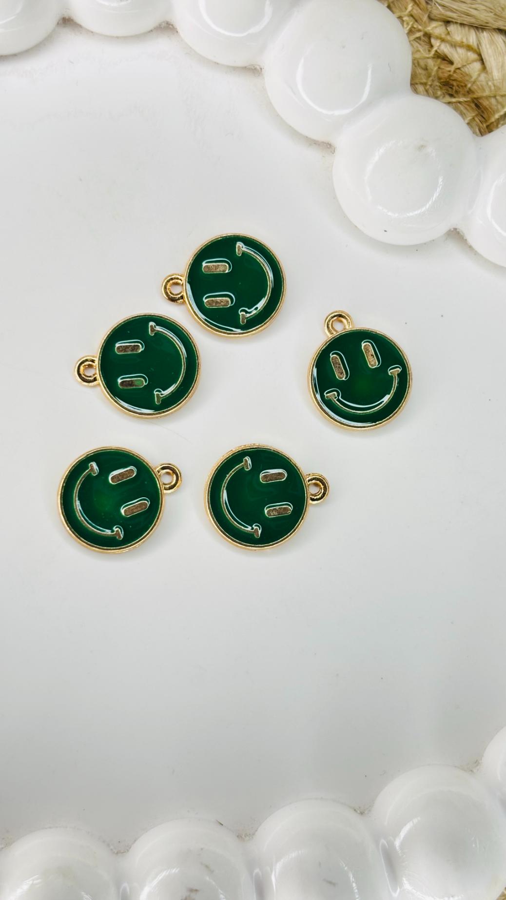 Handmade Enamal Paint Pendant Charms Design 1 (Random Set of 5)