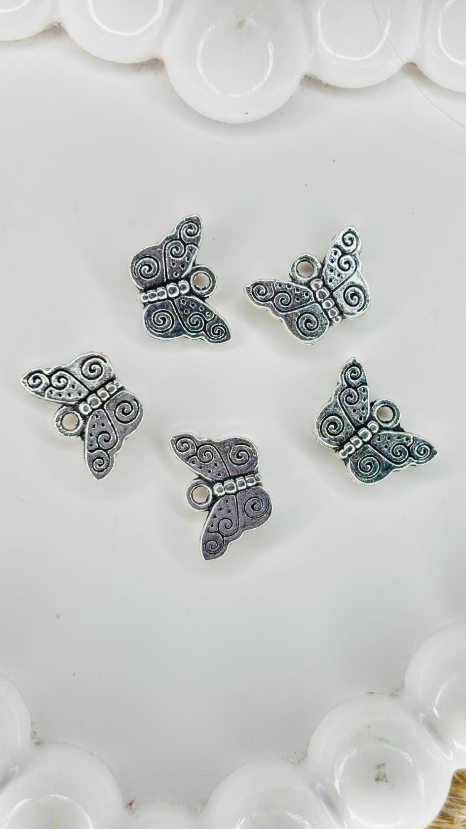 Handmade Enamal Paint Pendant Charms Design 1 (Random Set of 5)