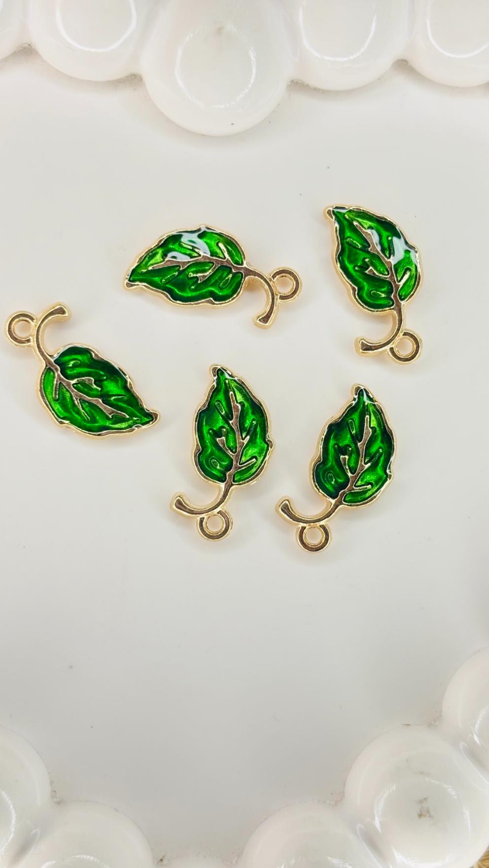 Handmade Enamal Paint Pendant Charms Design 1 (Random Set of 5)