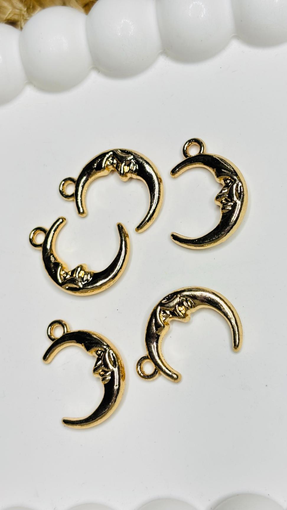 Handmade Enamal Paint Pendant Charms Design 6 (Random Set of 5)