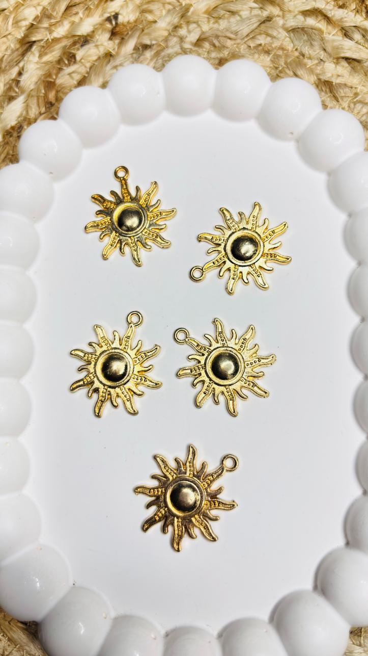 Handmade Enamal Paint Pendant Charms Design 8 (Random Set of 5)