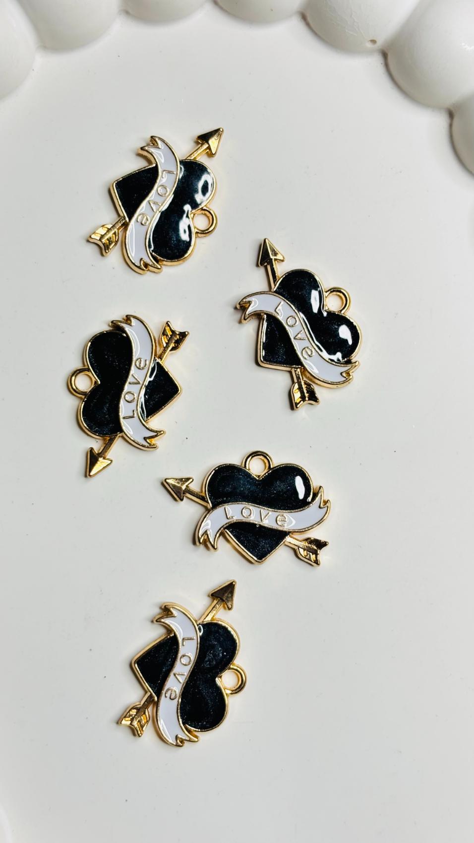 Handmade Enamal Paint Pendant Charms Design 9 (1 PC)