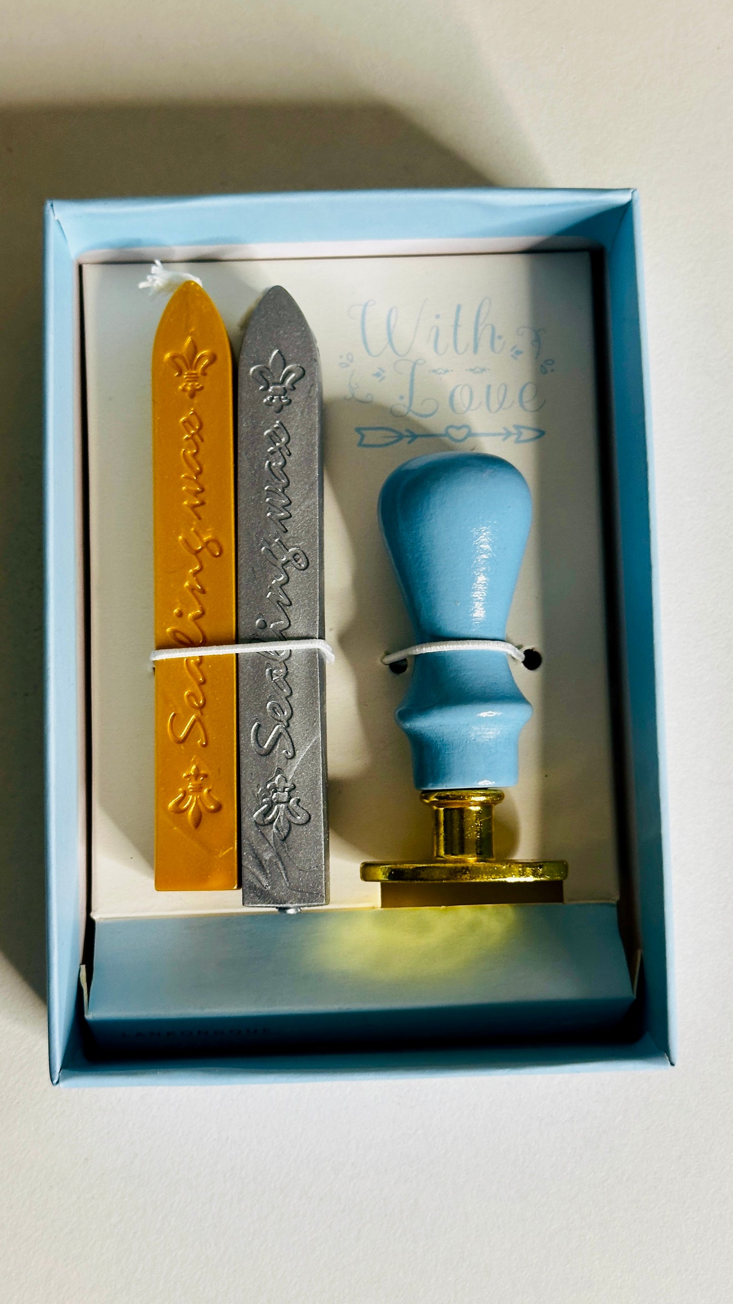 Vintage Mini DIY Wax Seal Stamp Set