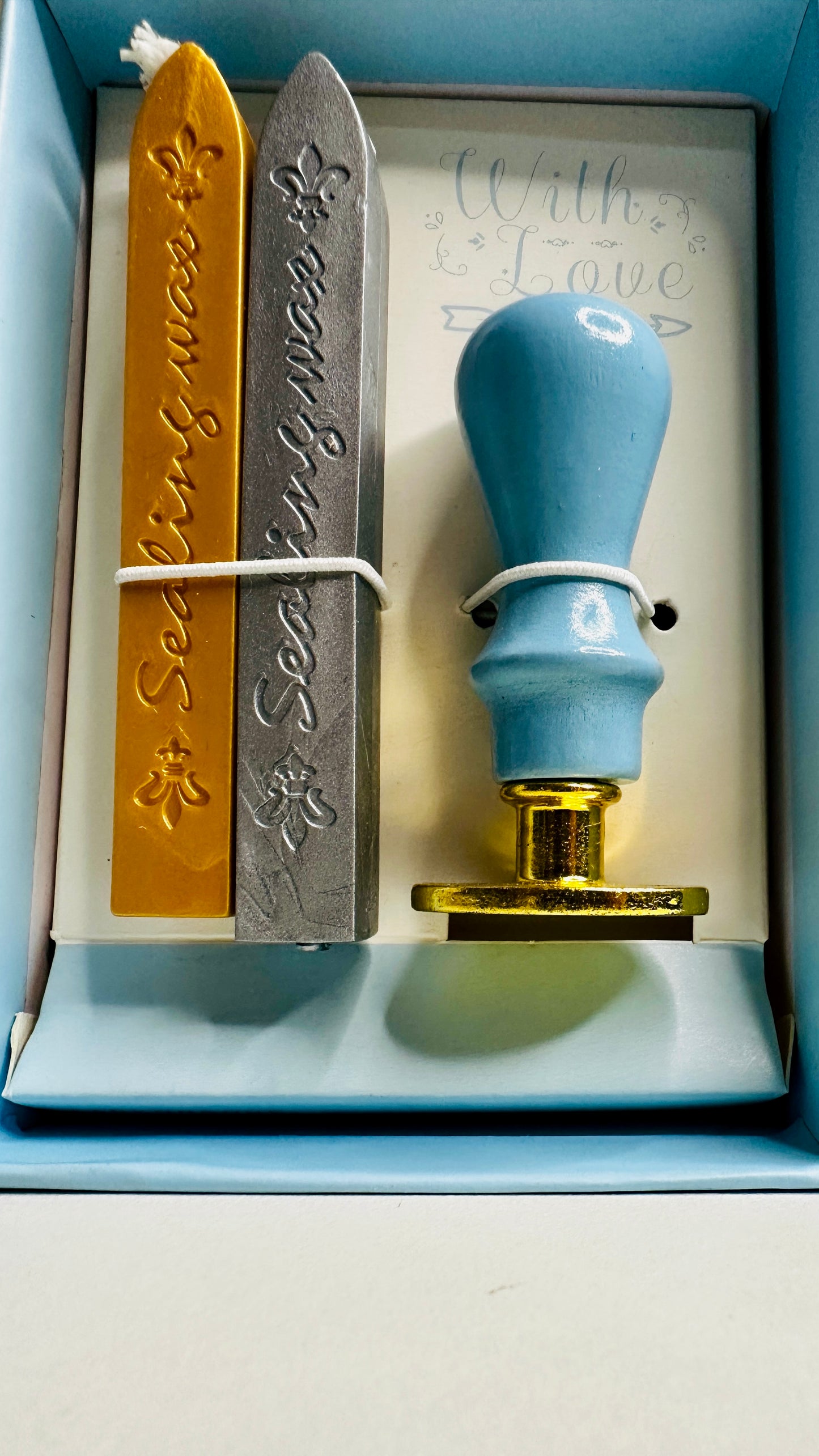 Vintage Mini DIY Wax Seal Stamp Set