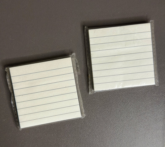 Ruled Mini Notes (1 Pc)