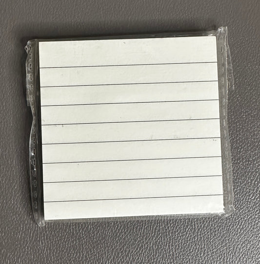 Ruled Mini Notes (1 Pc)