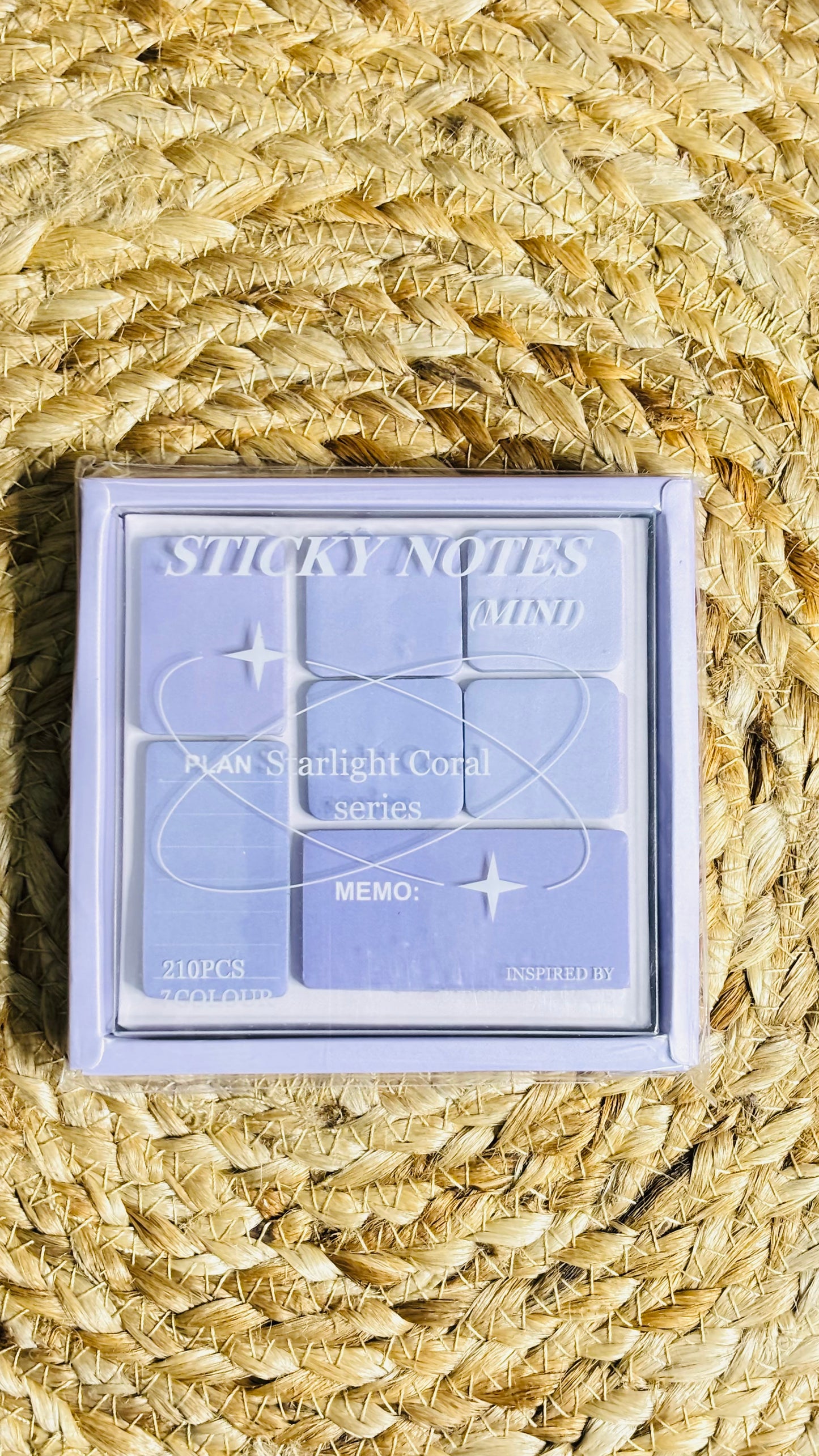 Sticky Note - Pastel Makeup Box (1 Box)
