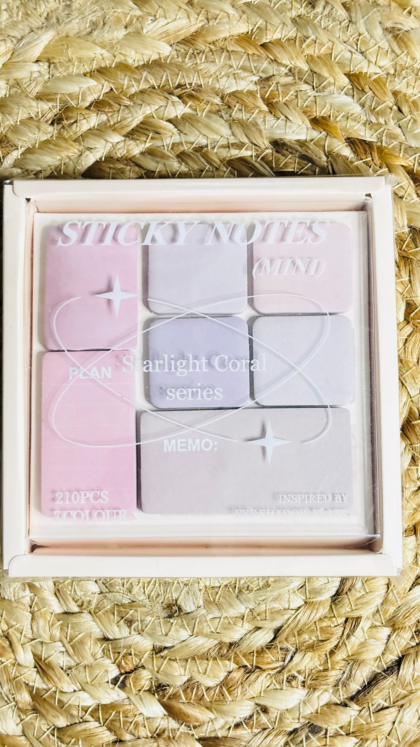 Sticky Note - Pastel Makeup Box (1 Box)