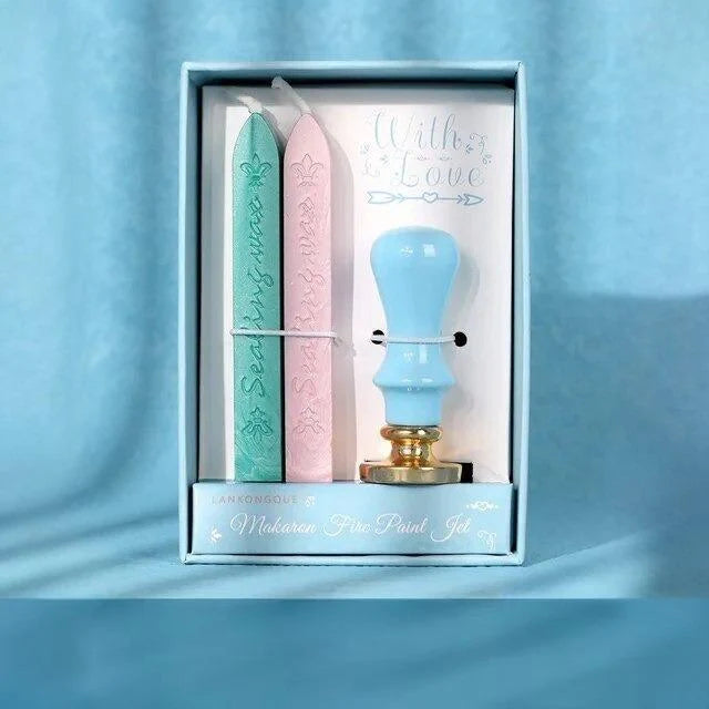 Vintage Mini DIY Wax Seal Stamp Set