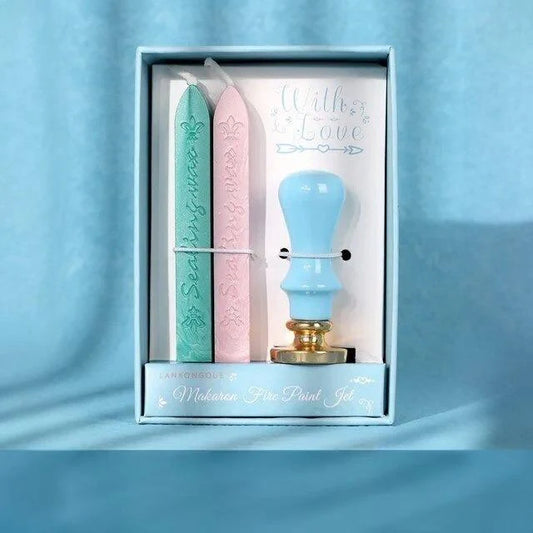 Vintage Mini DIY Wax Seal Stamp Set