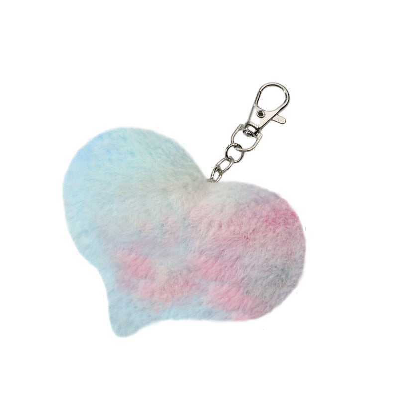 Gradient Plush pendant - Heart/Star/Cat/Butterfly