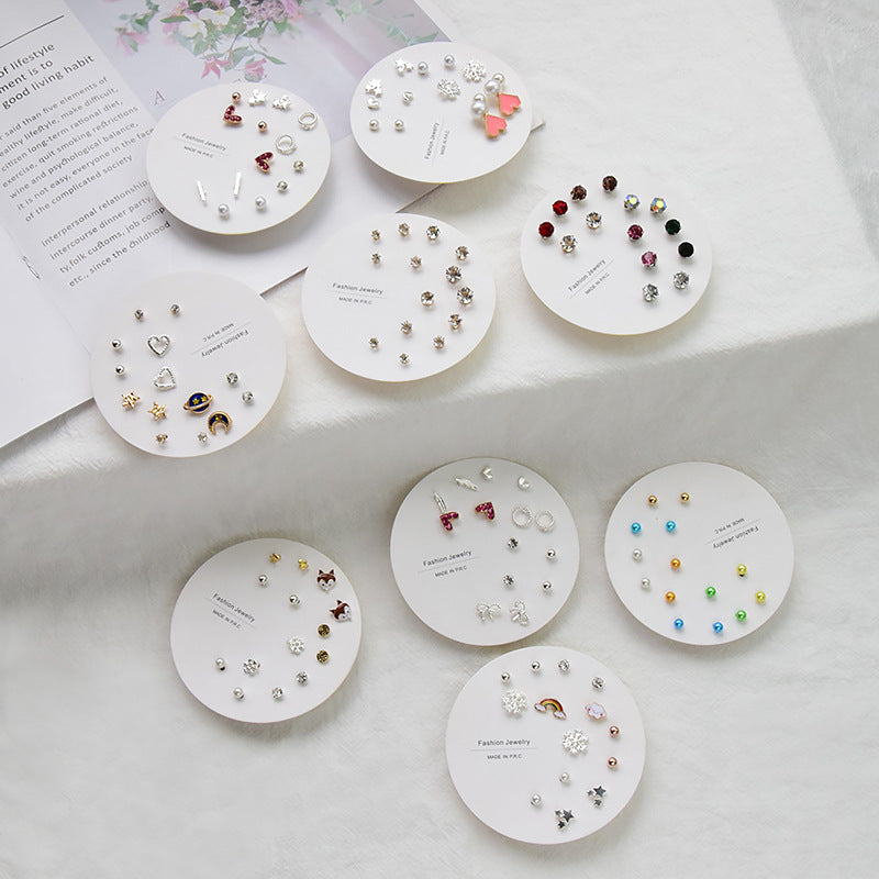 Earrings Set (Circle Card)