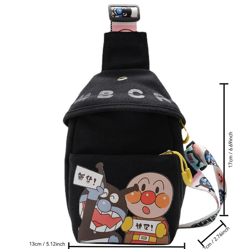 Cute Canvas Chest Bag | Travel-Friendly Small Sling Bag (1 Bag)