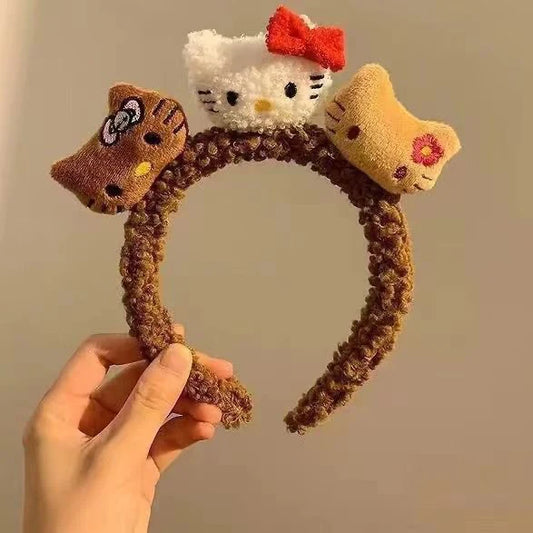New Autumn and Winter Cartoon Pressed Hair Band(1 Pc)