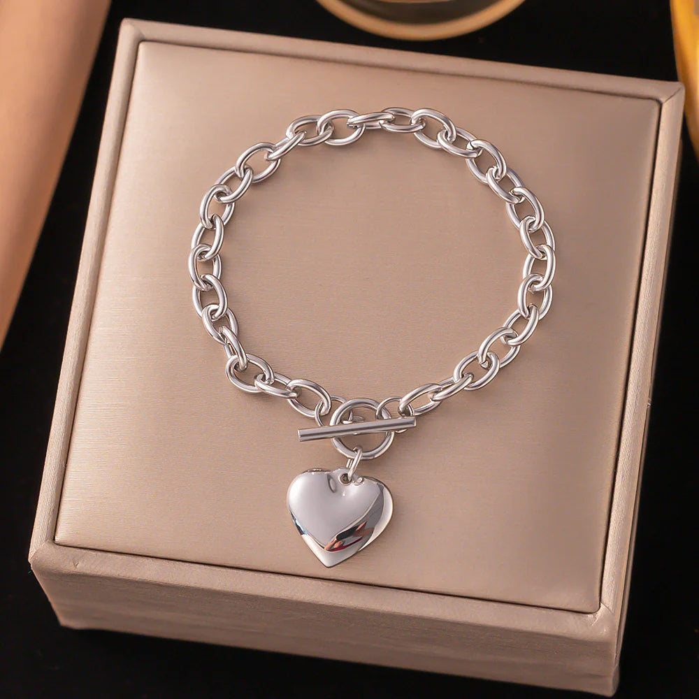 Anti Tarnish Buckle big love bracelet