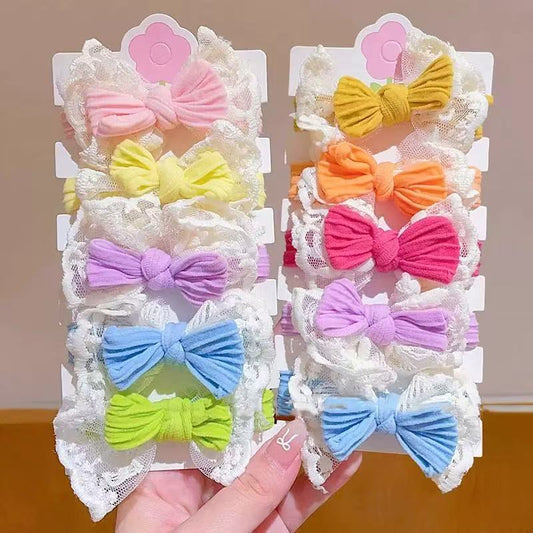 Lace Bow Hair Tie (1 pc)