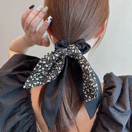 Ribbon Hair Rope Ponytail Holder (1 Pc)