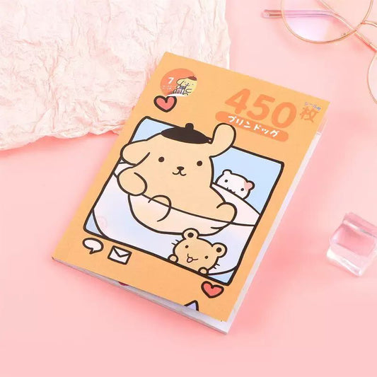 Pompompurin 450 sticker book