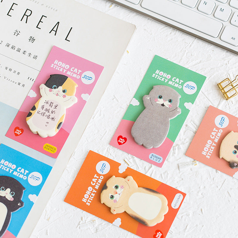Hoho Cat Sticky Notes (1 Pc)