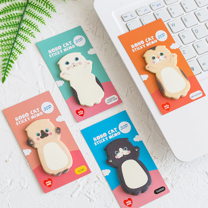 Hoho Cat Sticky Notes (1 Pc)