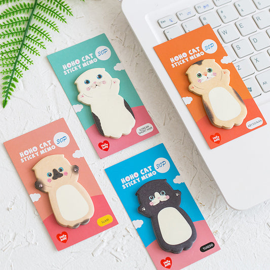 Hoho Cat Sticky Notes (1 Pc)