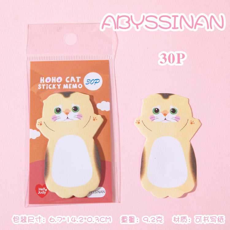 Hoho Cat Sticky Notes (1 Pc)