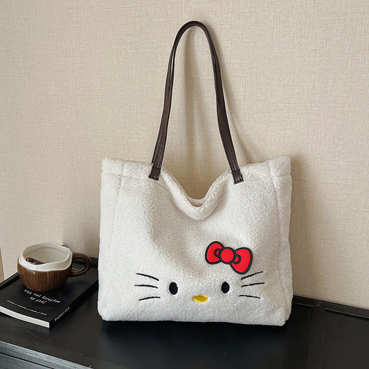 Hello Kitty Plushie Tote Bag