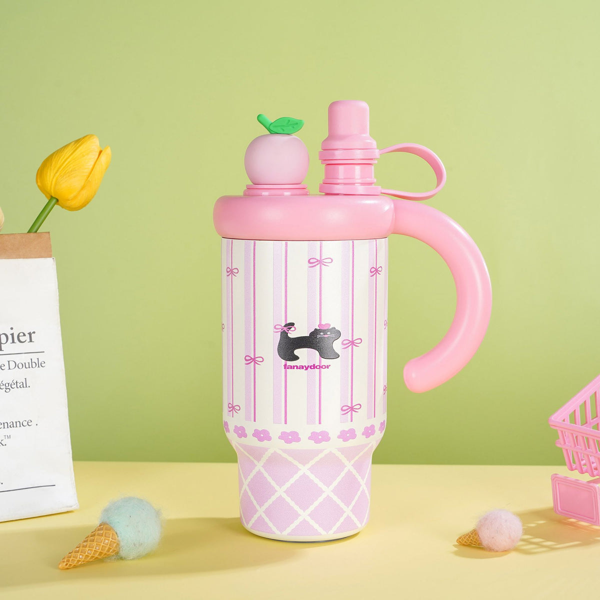 Kawaii Steel Tumbler (800ML)
